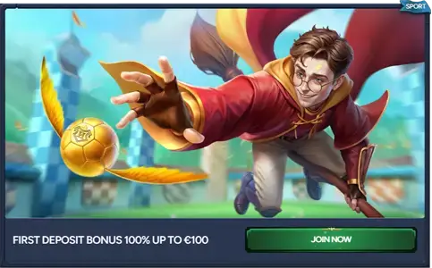 Bonus Primo Deposito 100% fino a €100